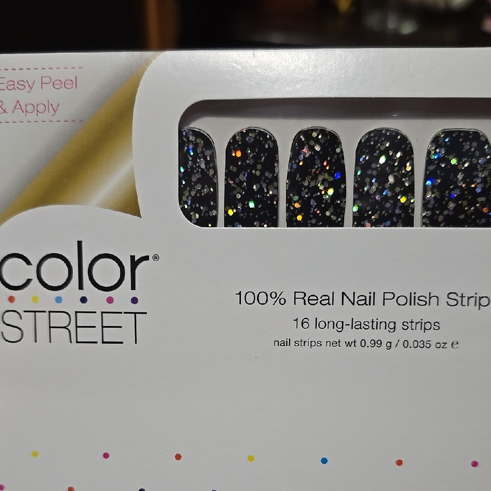 Color Street Glitter Nail Polish Strips